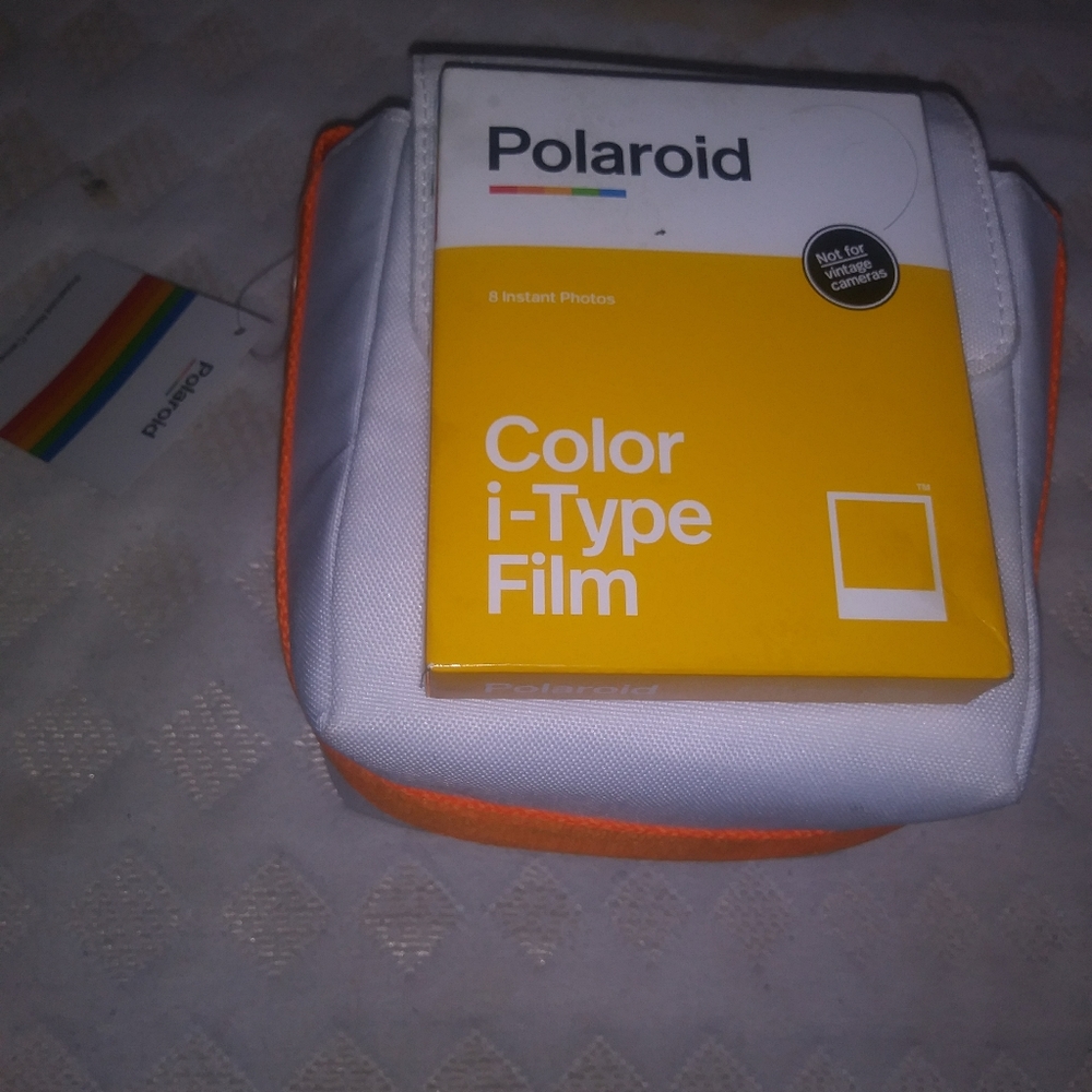 Polaroid camera bag and color i Type film 8picture